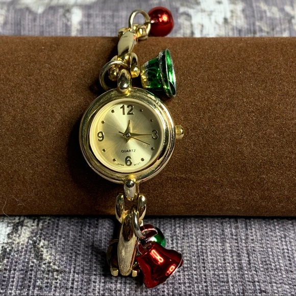 Quartz Christmas Bell Bracelet Watch - Picture 1 of 11